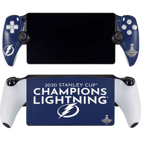 NHL 2020 Stanley Cup Champions Lightning PlayStation Portal Remote Player Skin
