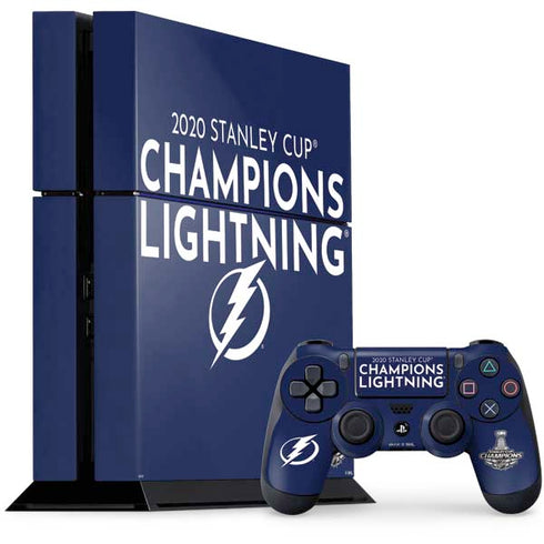 NHL 2020 Stanley Cup Champions Lightning PlayStation PS4 Skins