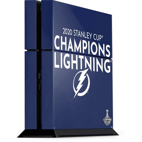 NHL 2020 Stanley Cup Champions Lightning PlayStation PS4 Skins