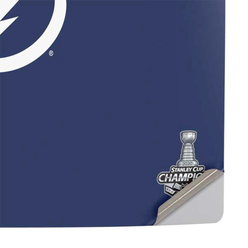 NHL 2020 Stanley Cup Champions Lightning PS5 Slim Digital Edition Console Skin