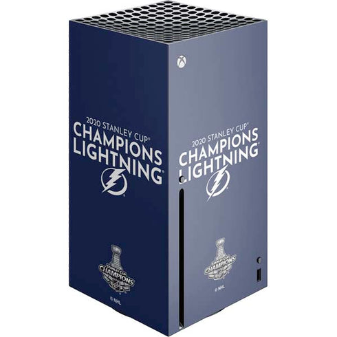 NHL 2020 Stanley Cup Champions Lightning Xbox Series X Skins