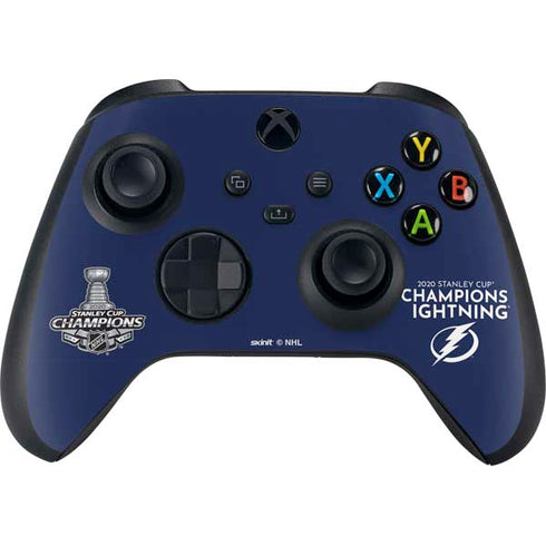 NHL 2020 Stanley Cup Champions Lightning XBox Series X Digital Edition Bundle Skin