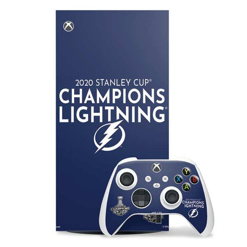 NHL 2020 Stanley Cup Champions Lightning Xbox Series X Skins