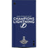 NHL 2020 Stanley Cup Champions Lightning XBox Series X Digital Edition Console Skin