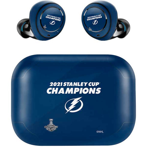 NHL 2021 Stanley Cup Champions Tampa Bay Lightning Amazon Echo Buds Skin