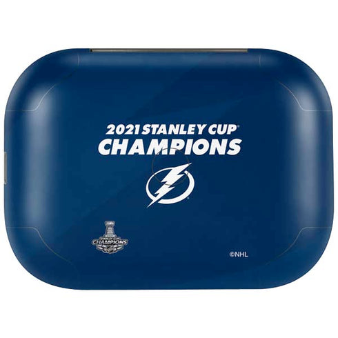 NHL 2021 Stanley Cup Champions Tampa Bay Lightning Amazon Echo Buds Skin