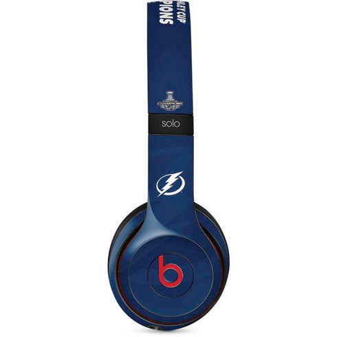 NHL 2021 Stanley Cup Champions Tampa Bay Lightning Beats Solo 3 Wireless Skin