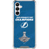 NHL 2021 Stanley Cup Champions Tampa Bay Lightning Galaxy A16 5G Clear Case