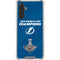 NHL 2021 Stanley Cup Champions Tampa Bay Lightning Galaxy A17 Clear Case