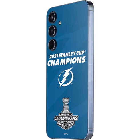 NHL 2021 Stanley Cup Champions Tampa Bay Lightning Galaxy A35 5G Skin