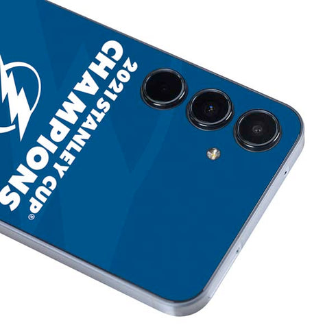 NHL 2021 Stanley Cup Champions Tampa Bay Lightning Galaxy A35 5G Skin