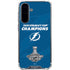 NHL 2021 Stanley Cup Champions Tampa Bay Lightning Galaxy A36 5G Clear Case