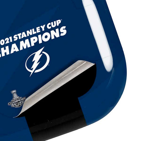NHL 2021 Stanley Cup Champions Tampa Bay Lightning Galaxy Buds Live Skin