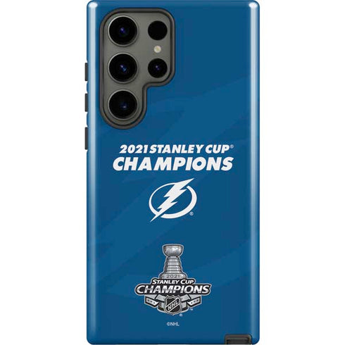 NHL 2021 Stanley Cup Champions Tampa Bay Lightning Galaxy S23 Ultra Pro Case