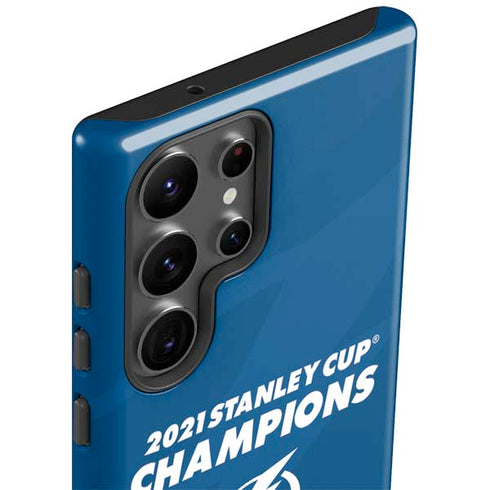 NHL 2021 Stanley Cup Champions Tampa Bay Lightning Galaxy S23 Ultra Pro Case