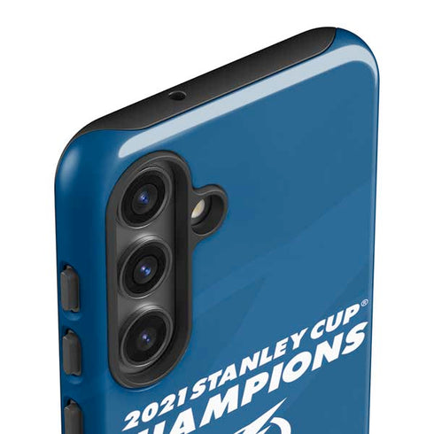 NHL 2021 Stanley Cup Champions Tampa Bay Lightning Galaxy S25 Impact Case
