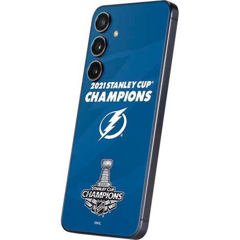 NHL 2021 Stanley Cup Champions Tampa Bay Lightning Galaxy S24 Skin