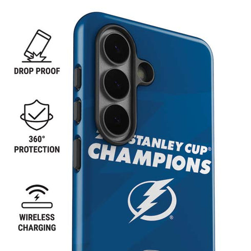 NHL 2021 Stanley Cup Champions Tampa Bay Lightning Galaxy S26 Plus Impact Case