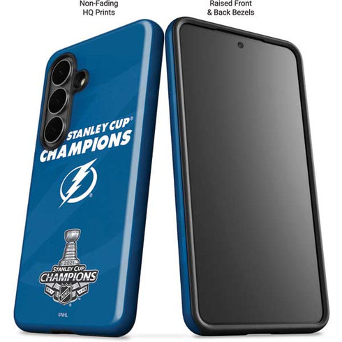 NHL 2021 Stanley Cup Champions Tampa Bay Lightning Galaxy S26 Plus Impact Case