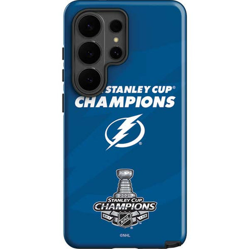 NHL 2021 Stanley Cup Champions Tampa Bay Lightning Galaxy S26 Ultra Impact Case
