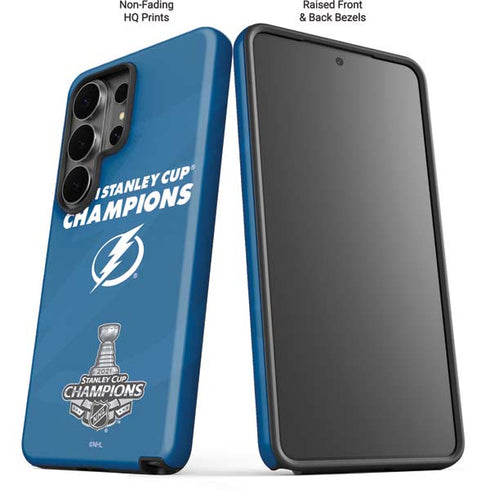 NHL 2021 Stanley Cup Champions Tampa Bay Lightning Galaxy S26 Ultra Impact Case