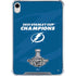 NHL 2021 Stanley Cup Champions Tampa Bay Lightning iPad 11th Gen (2025) Clear Case