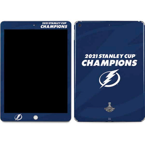 NHL 2021 Stanley Cup Champions Tampa Bay Lightning Apple iPad Skin
