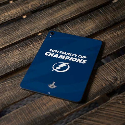 NHL 2021 Stanley Cup Champions Tampa Bay Lightning Apple iPad Pro Skin