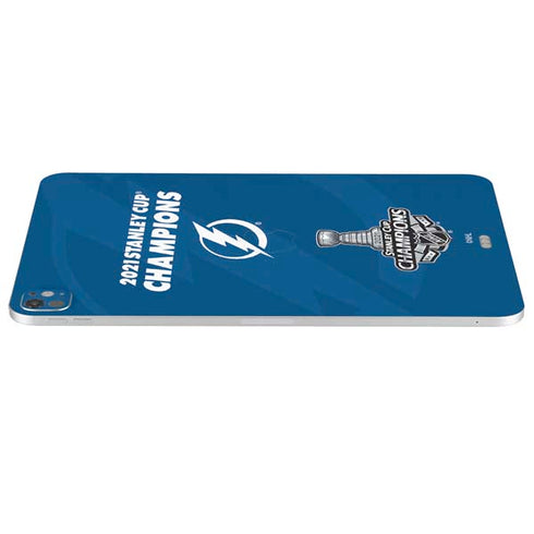 NHL 2021 Stanley Cup Champions Tampa Bay Lightning iPad Pro 13in M4 (2024) Skin
