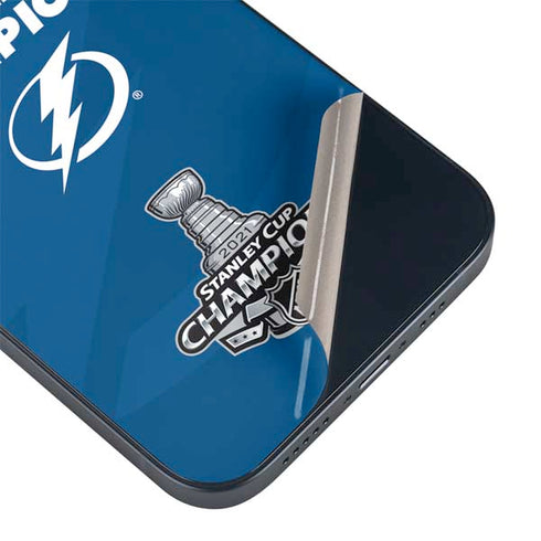NHL 2021 Stanley Cup Champions Tampa Bay Lightning iPhone 15 Skin