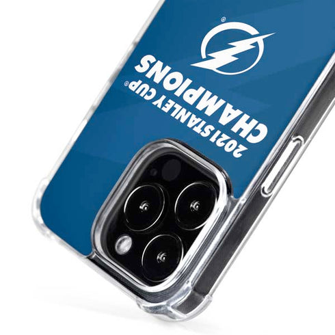 NHL 2021 Stanley Cup Champions Tampa Bay Lightning iPhone 16 Pro MagSafe Case