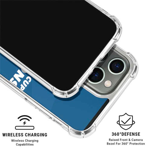 NHL 2021 Stanley Cup Champions Tampa Bay Lightning iPhone 16 Pro Max Clear Case