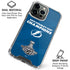NHL 2021 Stanley Cup Champions Tampa Bay Lightning iPhone 16 Pro Max Clear Case