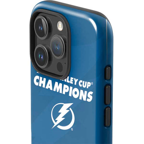 NHL 2021 Stanley Cup Champions Tampa Bay Lightning iPhone 16 Pro Max Impact Case