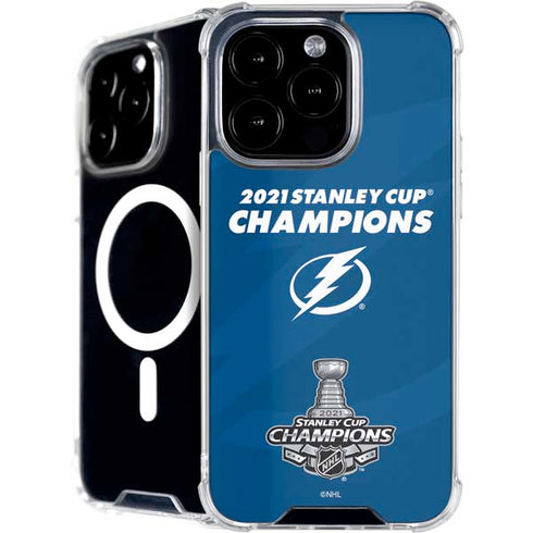 NHL 2021 Stanley Cup Champions Tampa Bay Lightning iPhone 16 Pro Max MagSafe Case