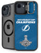 NHL 2021 Stanley Cup Champions Tampa Bay Lightning iPhone 16e Kickstand Case
