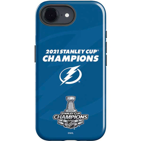NHL 2021 Stanley Cup Champions Tampa Bay Lightning iPhone 16e Impact Case
