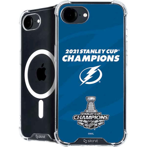 NHL 2021 Stanley Cup Champions Tampa Bay Lightning iPhone 16e MagSafe Case
