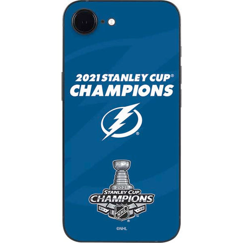 NHL 2021 Stanley Cup Champions Tampa Bay Lightning iPhone 16e Skin