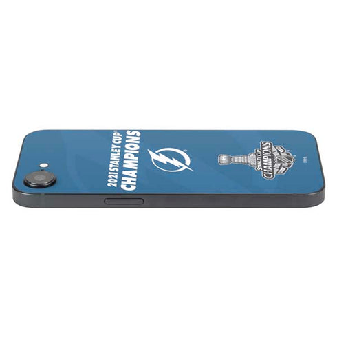 NHL 2021 Stanley Cup Champions Tampa Bay Lightning iPhone 16e Skin
