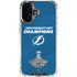 NHL 2021 Stanley Cup Champions Tampa Bay Lightning iPhone 17 Clear Case