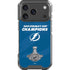 NHL 2021 Stanley Cup Champions Tampa Bay Lightning iPhone 18 Pro Clear Case