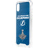 NHL 2021 Stanley Cup Champions Tampa Bay Lightning iPhone XS Clear Case