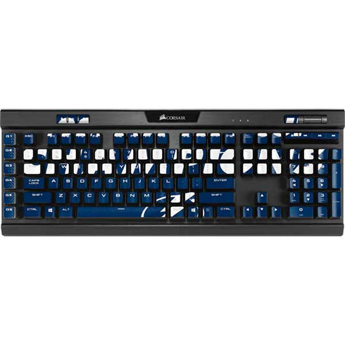 NHL 2021 Stanley Cup Champions Tampa Bay Lightning K95 RGB PLATINUM Mechanical Gaming Keyboard Skin