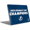 NHL 2021 Stanley Cup Champions Tampa Bay Lightning Apple MacBook Air Skin