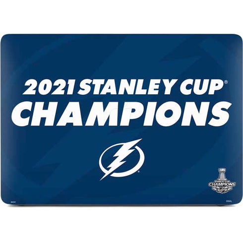 NHL 2021 Stanley Cup Champions Tampa Bay Lightning Apple MacBook Air Skin