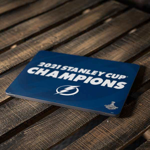 NHL 2021 Stanley Cup Champions Tampa Bay Lightning Apple MacBook Air Skin