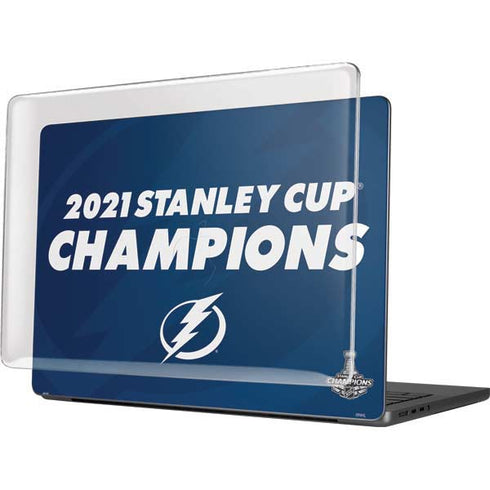 NHL 2021 Stanley Cup Champions Tampa Bay Lightning MacBook Pro 14in (2021-24) Case plus Skin