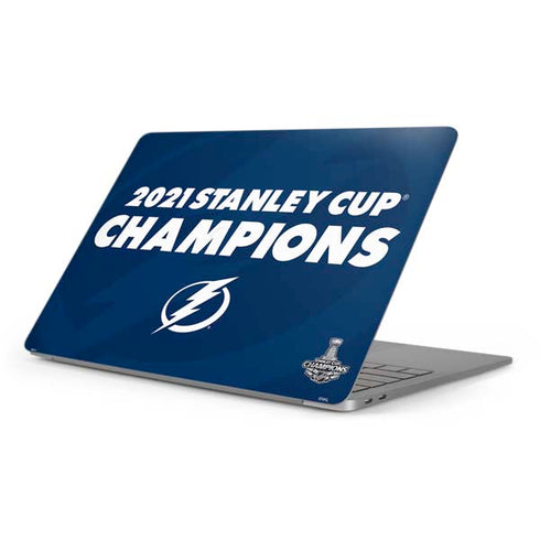 NHL 2021 Stanley Cup Champions Tampa Bay Lightning Apple MacBook Pro 16-inch Skin