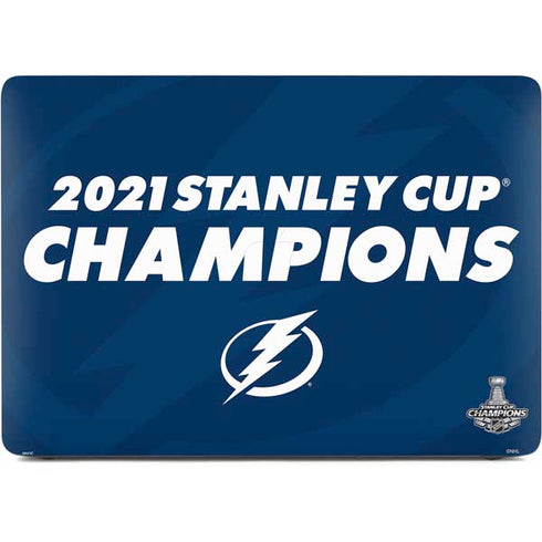 NHL 2021 Stanley Cup Champions Tampa Bay Lightning Apple MacBook Pro 16-inch Skin